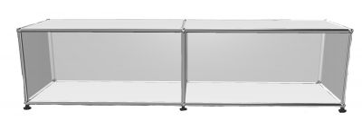 USM Haller Lowboard W 150 cm Open Pure white - FAST DELIVERY    
